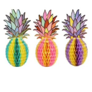 Ananas en papier pour décoration